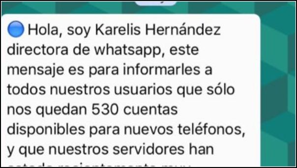 Kerelys Hernandez cadena WhatsApp