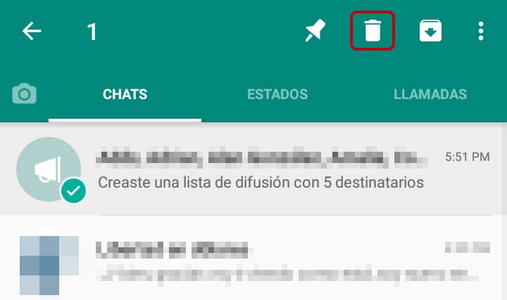 Qué significa nueva difusión en WhatsApp