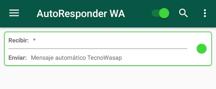 Opciones de herramientas de mensajería en WhatsApp