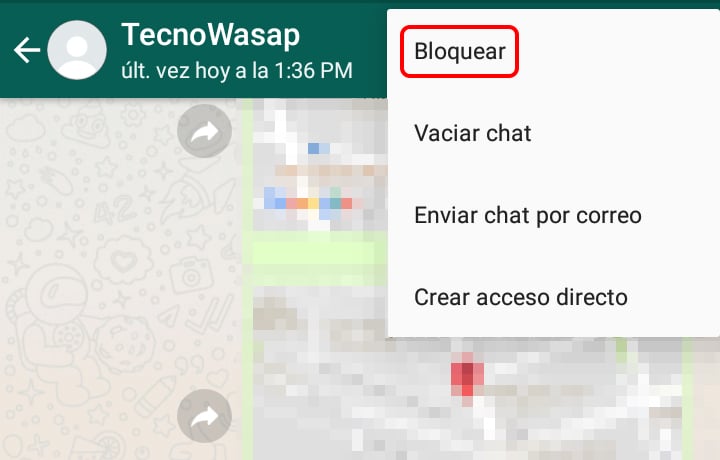 Cómo reportar SPAM en WhatsApp