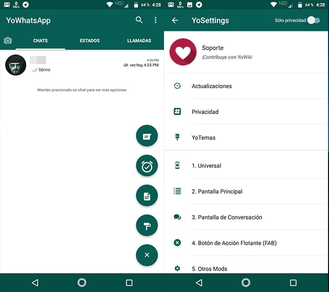 Cuáles son los mejores mods de WhatsApp (ACTUALIZADO) Cuáles son los mejores mods de WhatsApp (ACTUALIZADO)