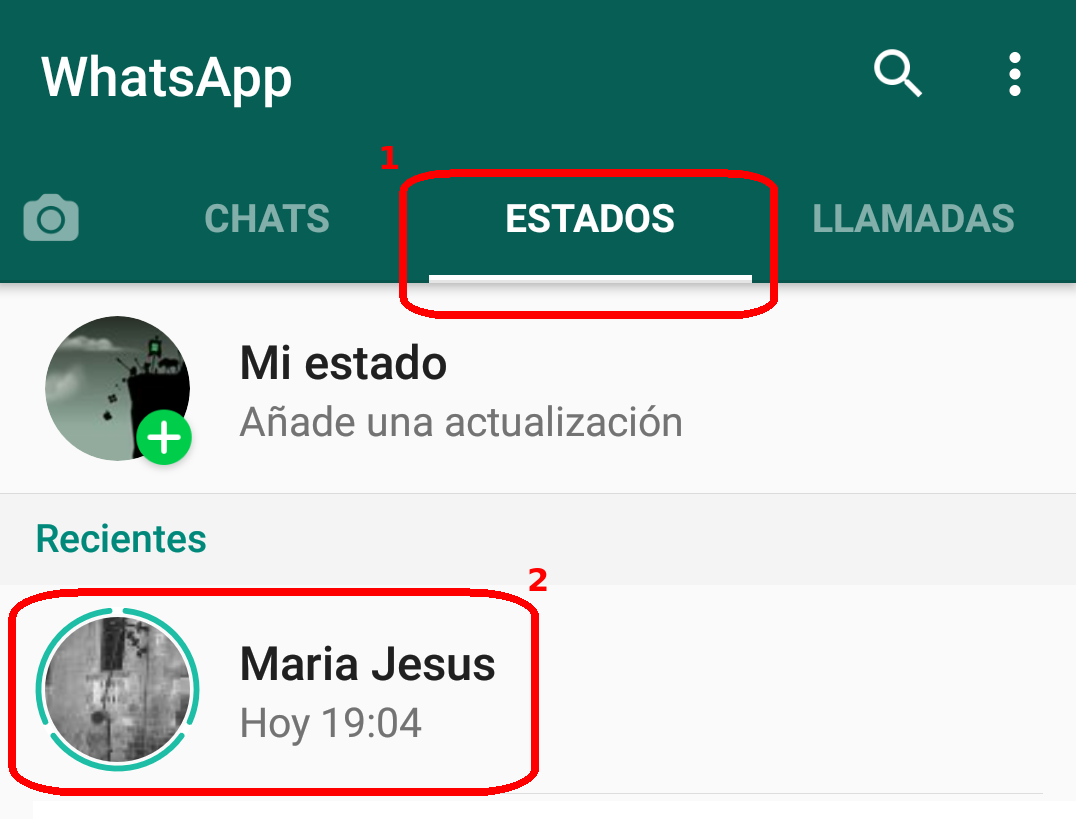ver estado de WhatsApp