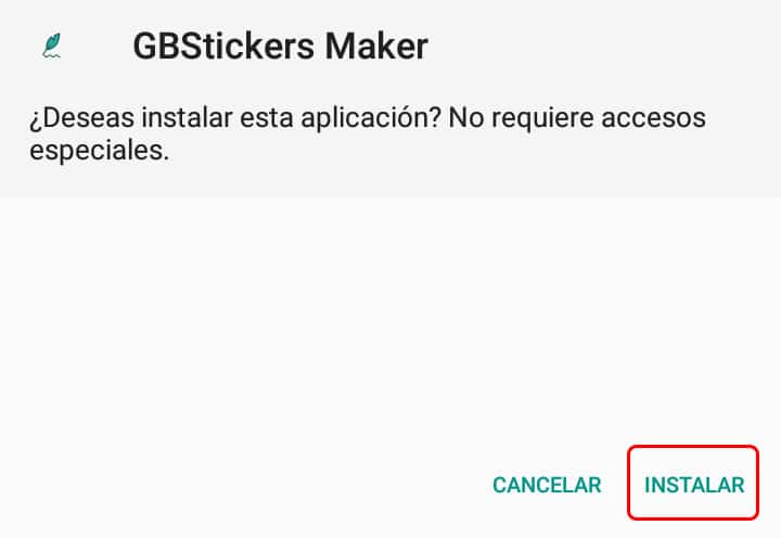 Crear stickers para GBWhatsApp