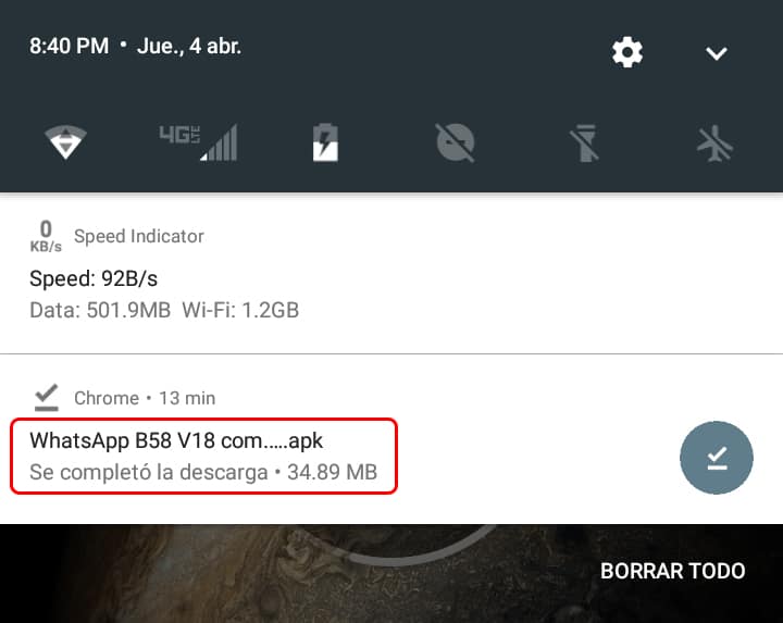 Cómo descargar WhatsApp B58 MiNi V18 APK