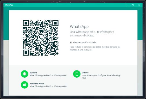 código qr WhatsApp Web
