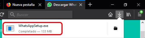 instalación de WhatsApp para PC