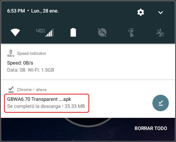 whatsapp transparente apk