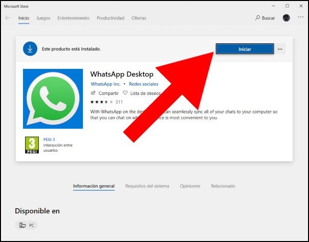 whatsapp web pc windows 10