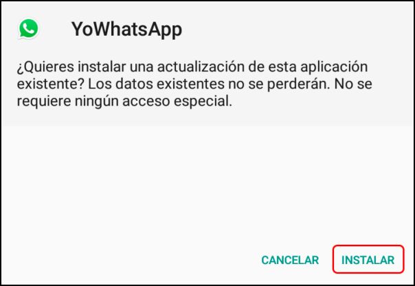 instalar YoWhatsApp