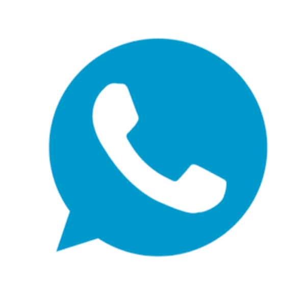 whatsapp azul