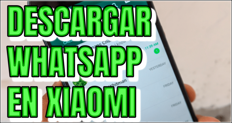 descargar whatsapp en xiaomi