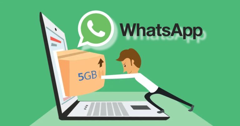 enviar archivos pesados whatsapp