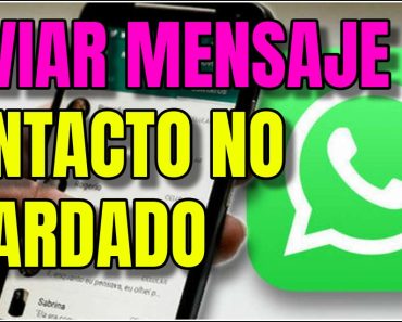 Cómo enviar un mensaje a alguien que no es contacto sin apps Cómo enviar un mensaje a alguien que no es contacto sin apps
