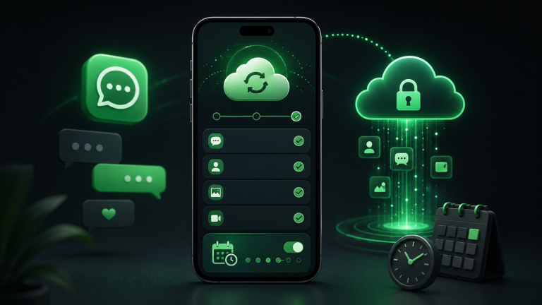 Programar una copia de seguridad automática en WhatsApp guardando los chats en la nube