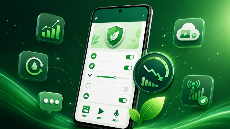 Reducir el consumo de datos móviles de WhatsApp en un teléfono