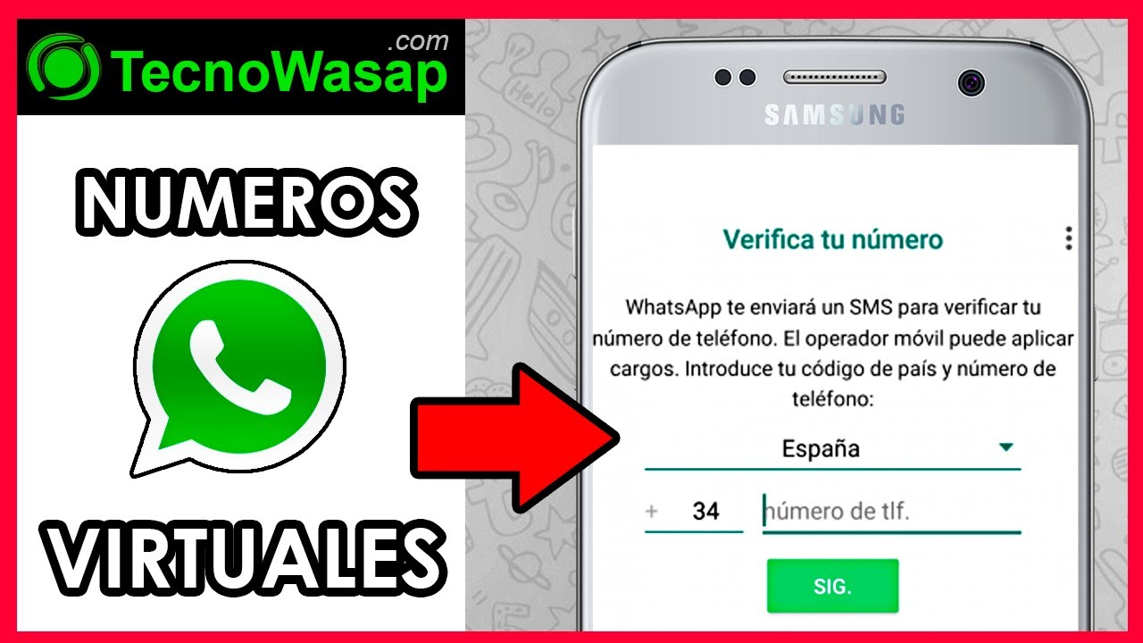 Número Virtual Whatsapp Generador De Números De Teléfono 7260